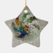 Gaudi Mosaic Keramisch Ornament (Voorkant)