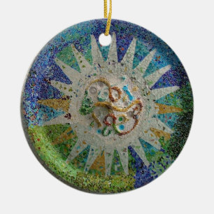 Gaudi Mosaic Keramisch Ornament