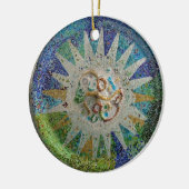 Gaudi Mosaic Keramisch Ornament (Links)