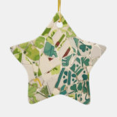 Gaudi Mosaic Star Ornament (Achterkant)