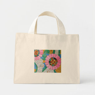 Gaudi mosaic tegel Bag Mini Tote Bag