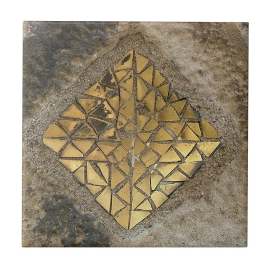 Gaudi Mosaic Tile Tegeltje (Voorkant)