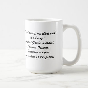 Gaudi - Sagrada Familia, mok van Barcelona