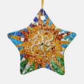 Gaudi Star Ornament II (Achterkant)