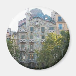 Gaudi Style huis in Barcelona Magneet