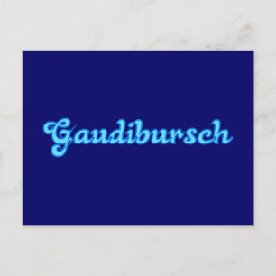 Gaudibursch Bayern bayrisch bayerisch Beieren Briefkaart