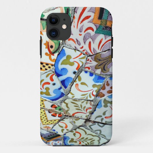 Gaudi's Park Guell Mosaic Tiles Case-Mate iPhone Case (Achterkant)