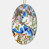 Gaudi's Park Guell Mosaic Tiles Keramisch Ornament (Links)