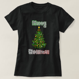 Gaudy kerst t-shirt