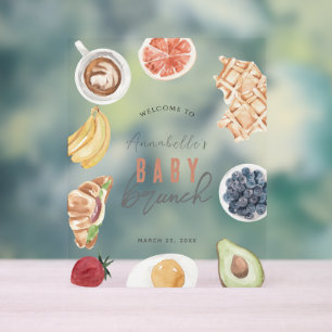 gaufres Café Fruits Bébé Brunch Bienvenue