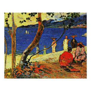 Gauguin - A Seashore Perfect Poster