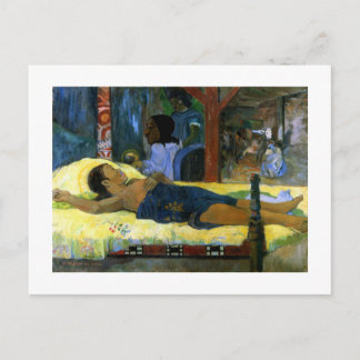 Gauguin art schilderij Tamari No Atua (Nativiteit) Briefkaart