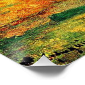 Gauguin - Bij de stroom, herfst, Perfect Poster (Hoek)