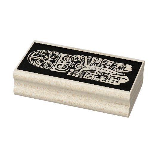 Gauguin Crucifix Design Stamp Rubberstempel (Stempel)