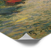 Gauguin - dorp Martinique 1897 Poster (Hoek)