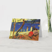 Gauguin - Een kustlijn Kaart (Voorkant)