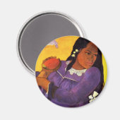 Gauguin Femme Avec Un Magnet Mango (Recto/Verso)