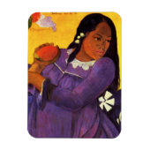 Gauguin Femme Avec Un Magnet Mango (Vertical)