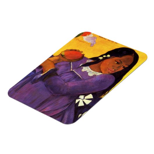 Gauguin Femme Avec Un Magnet Mango (Côté Gauche)