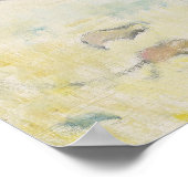 Gauguin - Fleurs Et Bol De Fruits Sur Un Tableau 1 (Coin)