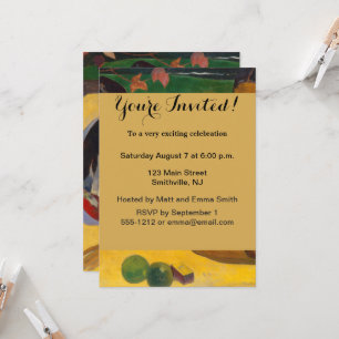 Gauguin Frans Polynesië Tahiti Vrouwen Schilderen Kaart