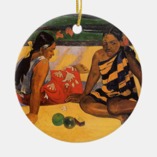 Gauguin Frans Polynesië Tahiti Vrouwen Schilderen Keramisch Ornament