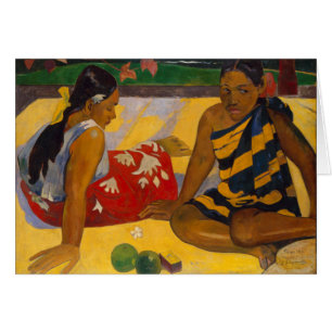 Gauguin Frans-Polynesië Tahiti Vrouwen Schilderij