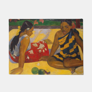 Gauguin Frans-Polynesië Tahiti Vrouwen Schilderij Deurmat