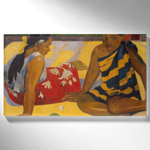 Gauguin Frans-Polynesië Tahiti Vrouwen Schilderij Naambadge