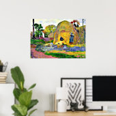 Gauguin - Golden Harvest, tableau Paul Gauguin. (Bureau à domicile)