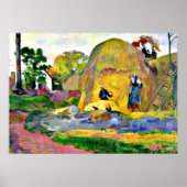 Gauguin - Golden Harvest, tableau Paul Gauguin. (Devant)