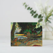 Gauguin - Hibiscus Tree Briefkaart (Staand voorkant)