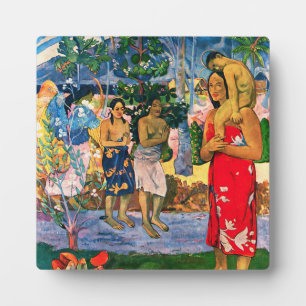 Gauguin Ia Orana Maria Plaque