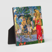 Gauguin Ia Orana Maria Plaque (Recto)