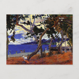 Gauguin - Kustlandschap uit Martinique Briefkaart