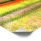 Gauguin - Landschap met blauwe boomstammen Perfect Poster (Hoek)