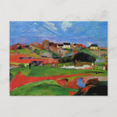 Gauguin - Landschap te le Pouldu Briefkaart (Voorkant)
