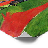 Gauguin - Landschap te le Pouldu Poster (Hoek)