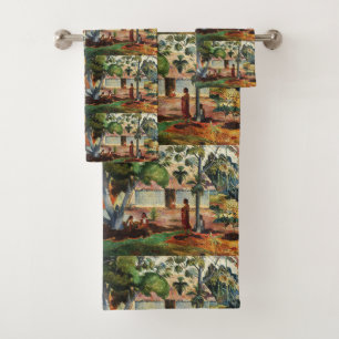 Gauguin Le Grand Arbre Te raau rahi Affiche d'art