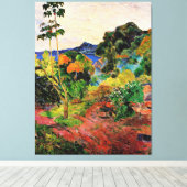 Gauguin - Martinique Landscape Canvas Afdruk (Insitu (Houten vloer))