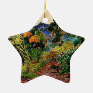 Gauguin - Martinique Landschap Keramisch Ornament