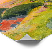 Gauguin - Over het Zee 1889 Poster (Hoek)