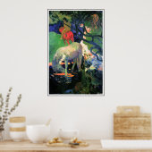 Gauguin Poster Print : Het witte paard (Keuken)