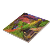 Gauguin Road in Tahiti Tile Tegeltje (Zijkant)