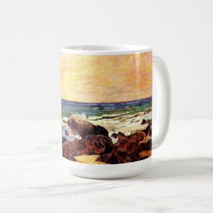 Gauguin - Rotsen en Zee, fijne kunst, Koffiemok