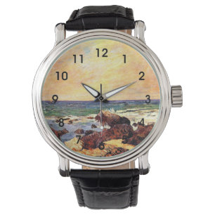 Gauguin - Rotsen en Zee, Horloge