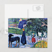 Gauguin - Tussen de Lilies Briefkaart (Voorkant / Achterkant)