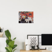 Gauguin Unique Affiche Après Le Sermon Avec Citati (Bureau à domicile)