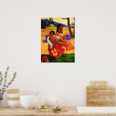 Gauguin wanneer je getrouwd Poster wordt (Keuken)