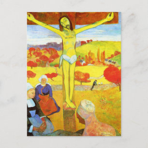 Gauguin Yellow Christus Briefkaart